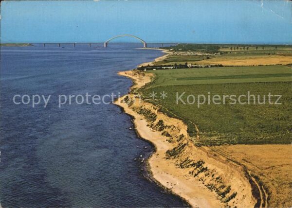 Fehmarn Steilküste Wulfen Fehmarnsund-Brücke