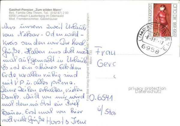 Laudenberg Gasthof Pension zum wilden Mann – Bild 2