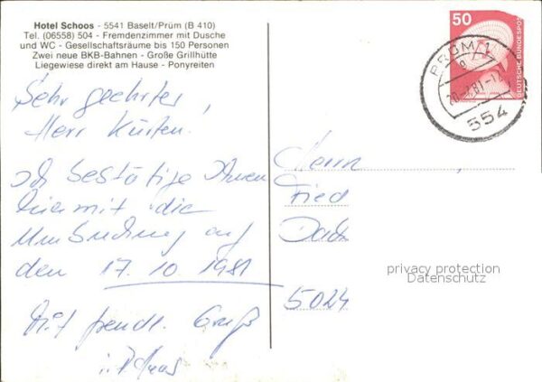 Pruem Eifel Hotel Schloos – Bild 2
