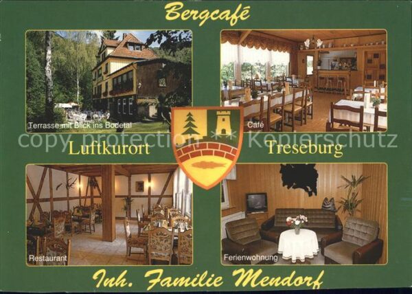 Treseburg Harz Bergcafe Familie Mendorf Terrasse Blick