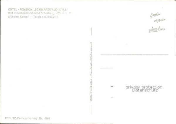 Oberharmersbach Hotel-Pension Schwazwald-Idyll – Bild 2