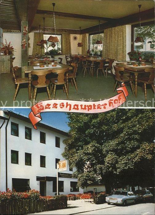 Seeshaupt Hof Speisesaal Autos