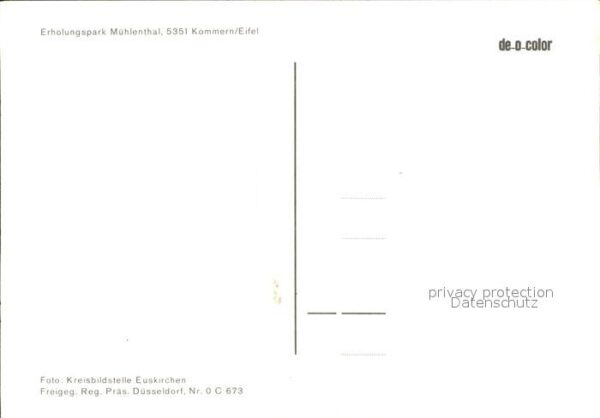 Kommern Mechernich Erholungspark Mühlenthal Fliegeraufnahm – Bild 2