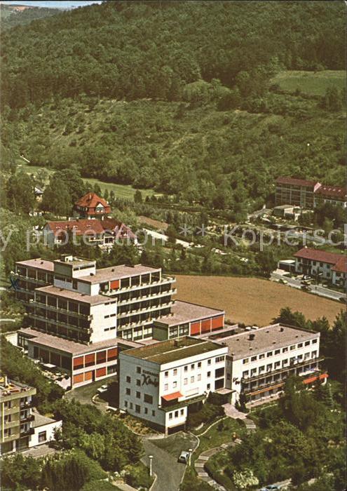 Bad Mergentheim Fliegeraufnahme Kurhaus König Sanatoriu