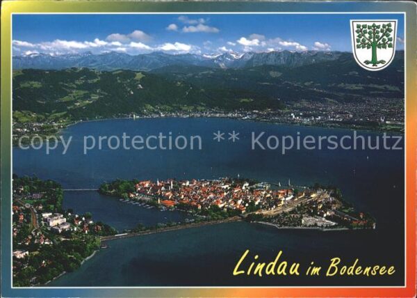 Lindau Bodensee Fliegeraufnahme
