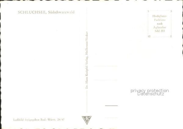 Schluchsee Staumauer Fliegeraufnahme – Bild 2