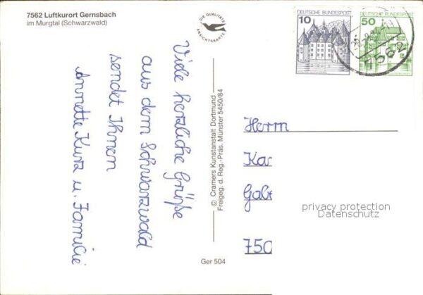 Gernsbach Fliegeraufnahme – Bild 2