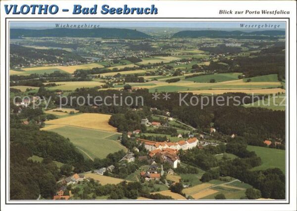 Bad Seebruch Fliegeraufnahme Weserland Klinik