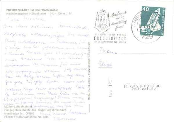 Freudenstadt Fliegeraufnahme – Bild 2