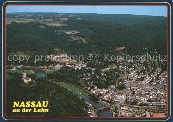 Nassau Lahn Fliegeraufnahme