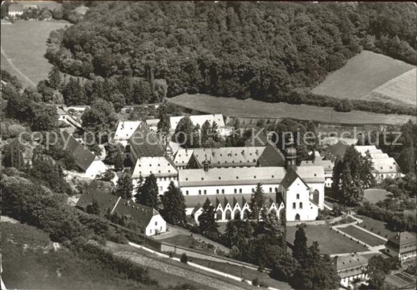 Eberbach Rheingau Ehem Zisterzienser Abtei Fliegeraufnahm