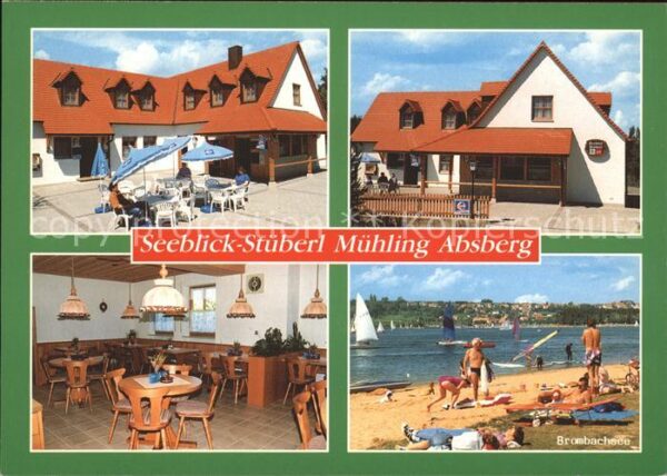 Absberg Seeblick Stüberl Mühling Terrasse Gastr