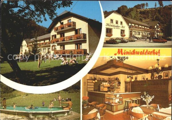 Moenichwald Gasthof Mönichwalderhof Gaststube Plant