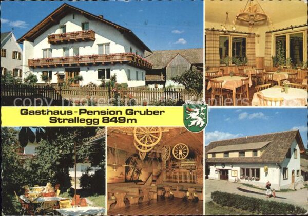 Strallegg Gasthaus Pension Gruber Gasträume Garte