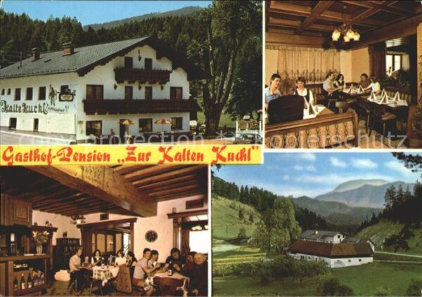 Kleinzell Muehlkreis Gasthof Pension Zur kalten Kuchl Gasträ