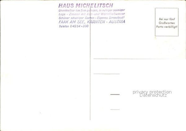 Faak am See Finkenstein Haus Michelitsch – Bild 2