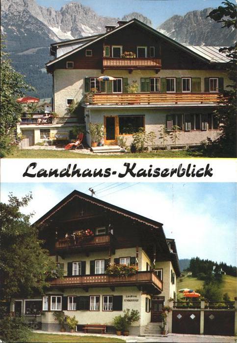 Ellmau Tirol Landhaus Kaiserblick