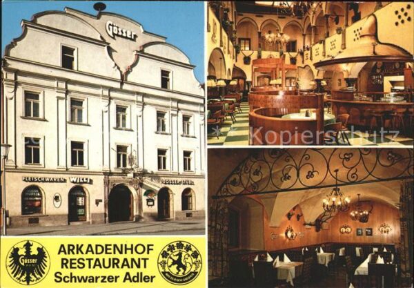 Leoben Arkadenhof Schwarzer Adler Gastraum Bar