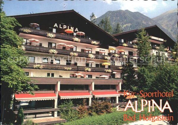Hofgastein Bad Gastein Kur Sporthotel Alpina
