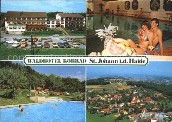 St Johann Haide Waldhotel Konrad Sauna Hallen und Freib