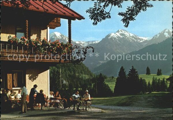 Schattwald Weinhaus Pension Alpenrose Rehbach
