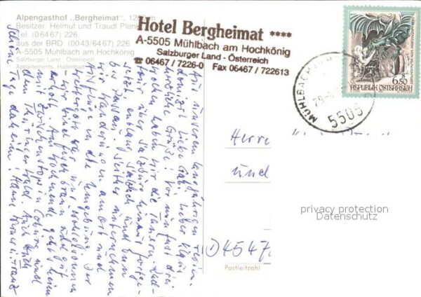 Muehlbach Hochkoenig Hotel Bergheimat – Bild 2
