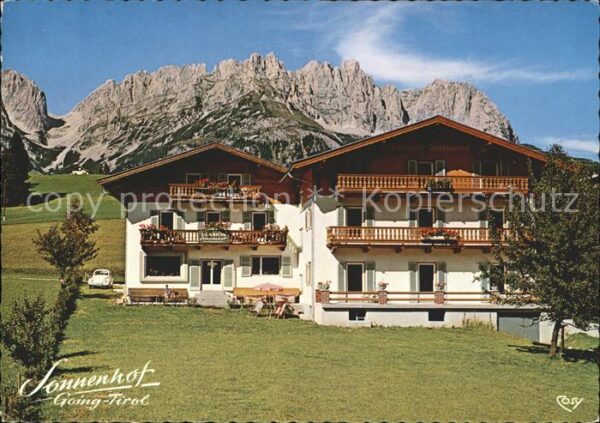 Going Wilden Kaiser Tirol Pension Sonnenhof