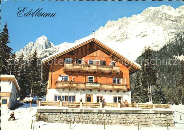Ramsau Dachstein Steiermark Alpengasthaus Edelbrunn