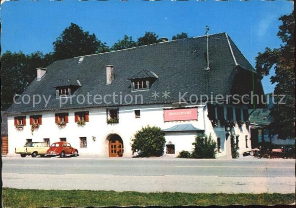 Fuschl See Salzkammergut Gasthof Pension Brunner