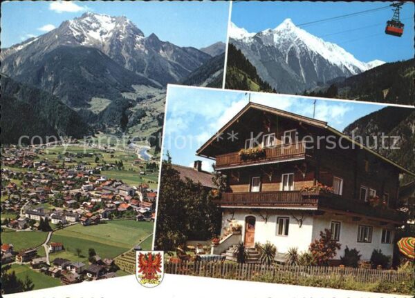 Mayrhofen Zillertal Haus Waidmannsheil Panorama Seilbahn