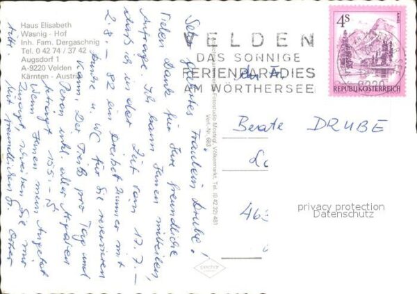 Velden Woerthersee Haus Elisabeth Wasnig Hof – Bild 2