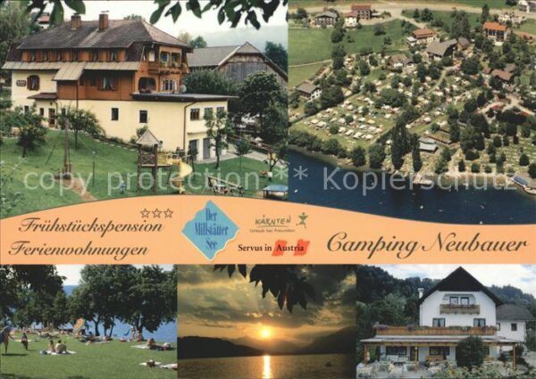 Millstatt Millstaettersee Frühstückspension Camping Neubauer Tota