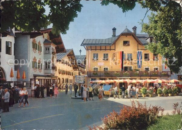St Johann Tirol Dorfpartie