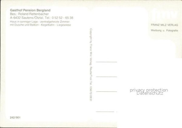 Sautens Gasthof Pension Bergland – Bild 2