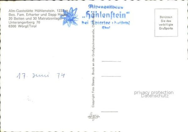 Woergl Angerberg Alm Gaststätte Höhlenstein Bar Gipfelkr – Bild 2