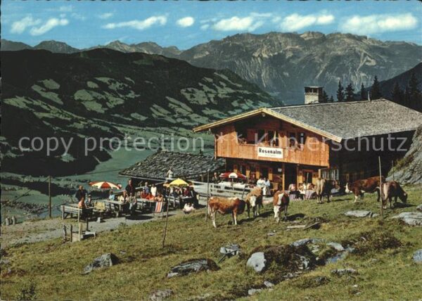 Zell Ziller Tirol Jausenstation Rosenalm