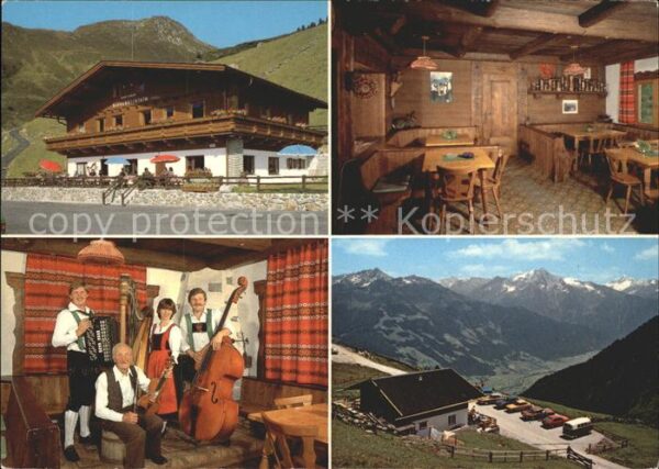 Zillertal Tirol Alpengasthof Hirschbichlalm