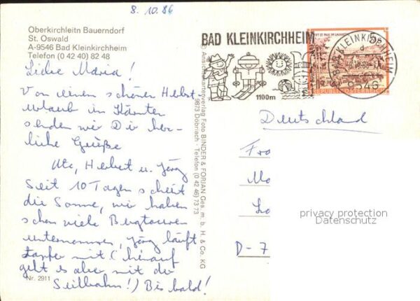 Bad Kleinkirchheim Kaernten Oberkirchleitn Bauerndorf St Oswald Tei – Bild 2