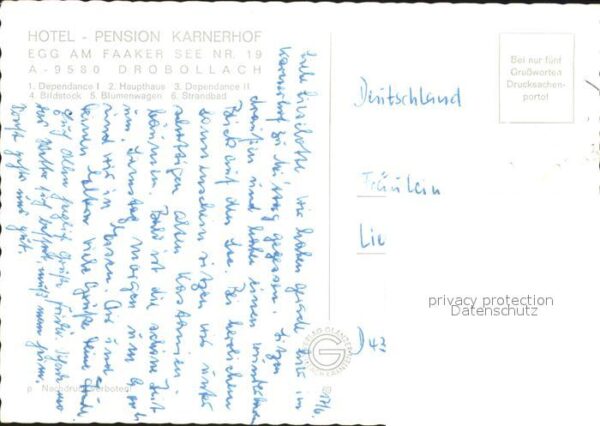 Egg Faakersee Hotel Pension Karnerhof Bildstock Blume – Bild 2