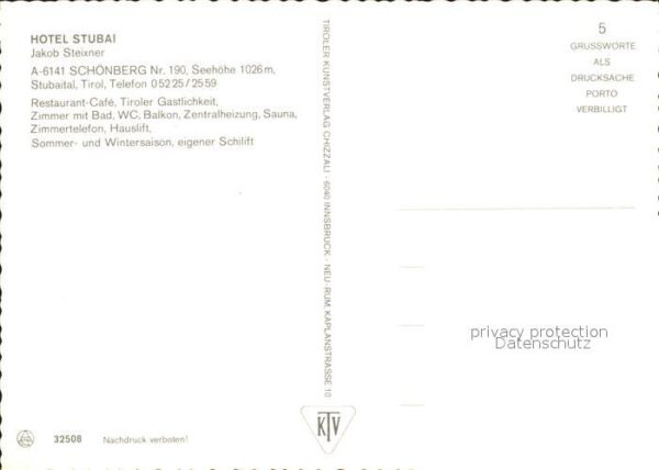 Schoenberg Stubaital Hotel Stubai Gasträume – Bild 2