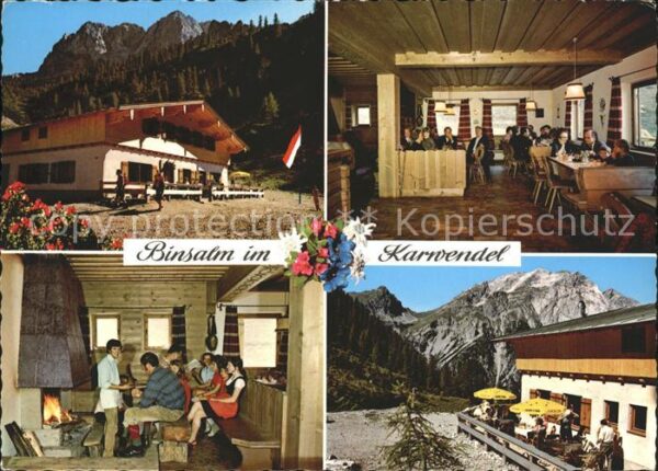 Stans Tirol Binsalm im Karwendelgebirge Stube Terra