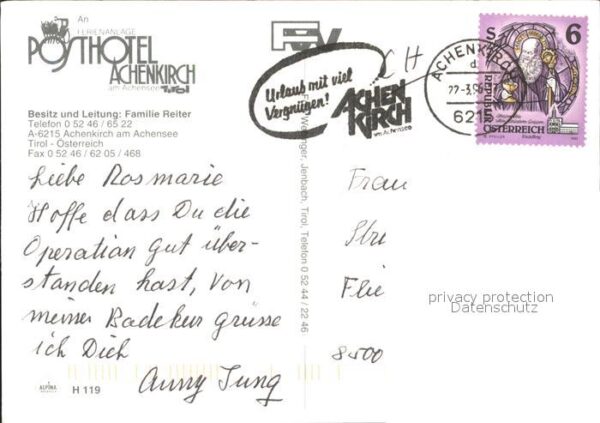 Achenkirch Posthotel Achenkirch am Achensee – Bild 2