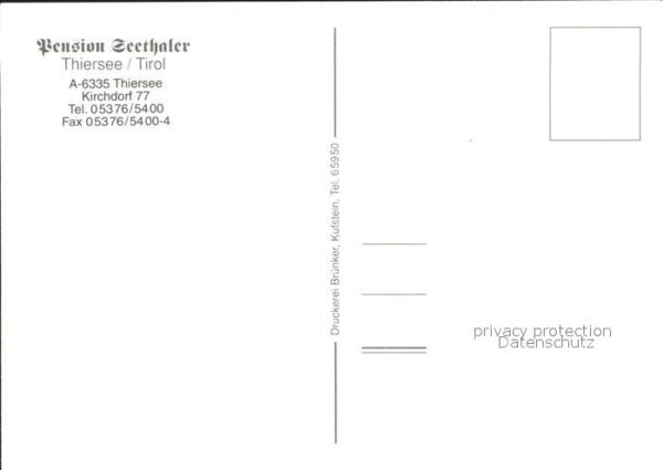 Thiersee Pension Seethaler Gastraum – Bild 2