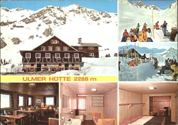 St Anton Arlberg Ulmer Hütte Details Eisbar
