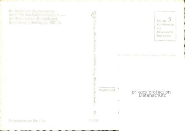 St Gilgen Salzkammergut Fliegeraufnahme – Bild 2