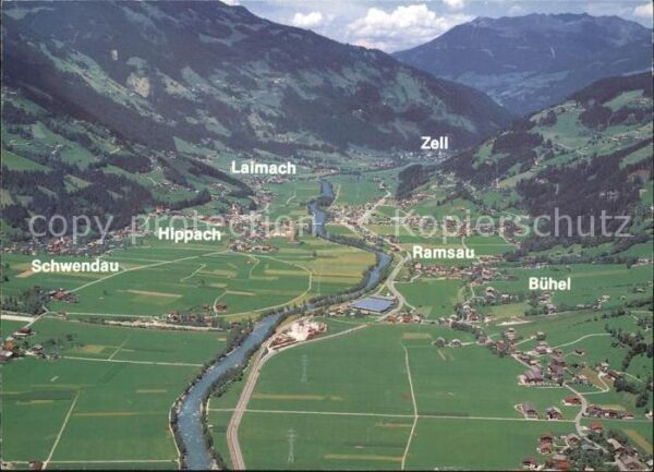 Ramsau Zillertal mit Schwendau Hippach Laimach Zell Bühe