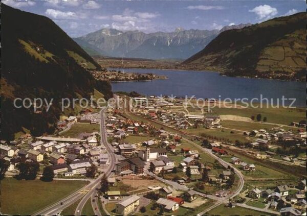 Zell See mit Schüttdorf Fliegeraufnahme