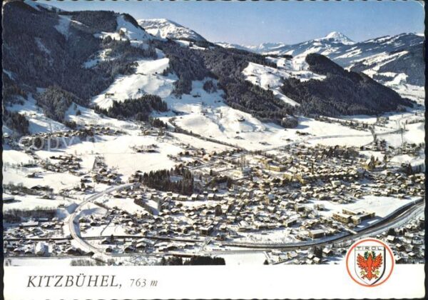 Kitzbuehel Tirol Fliegeraufnahme