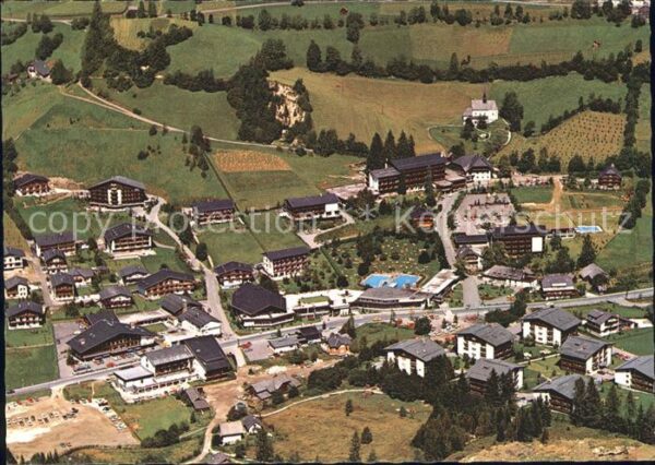 Bad Kleinkirchheim Kaernten Fliegeraufnahme
