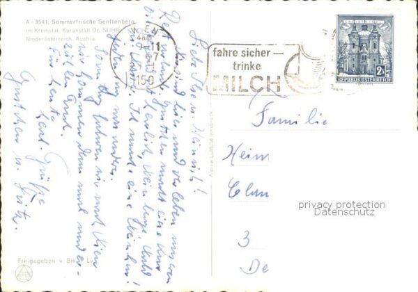 Senftenberg Niederoesterreich Kremstal Fliegeraufnahme – Bild 2